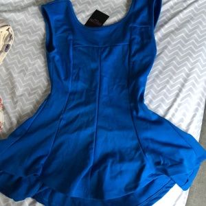 Bright blue top by Seductions Sirens. Never worn!